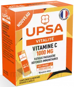 Upsa Vitamine C 1000 Poudre 10 Sachets à La Sauve